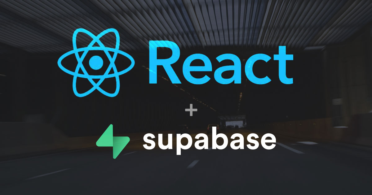 react+Supabase