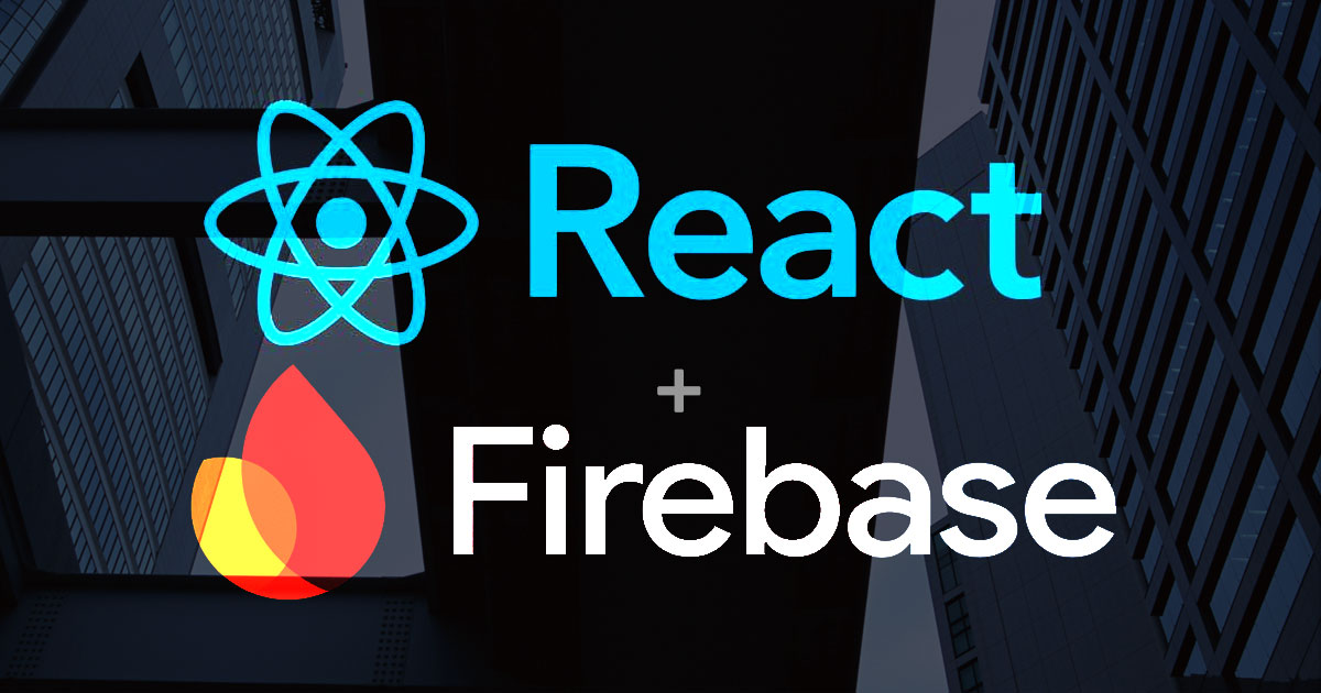 react+Firebase