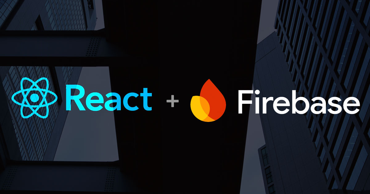 react+Firebase